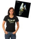 Women's The Courteeners T - Shirt & Falcon CD Combo - Black