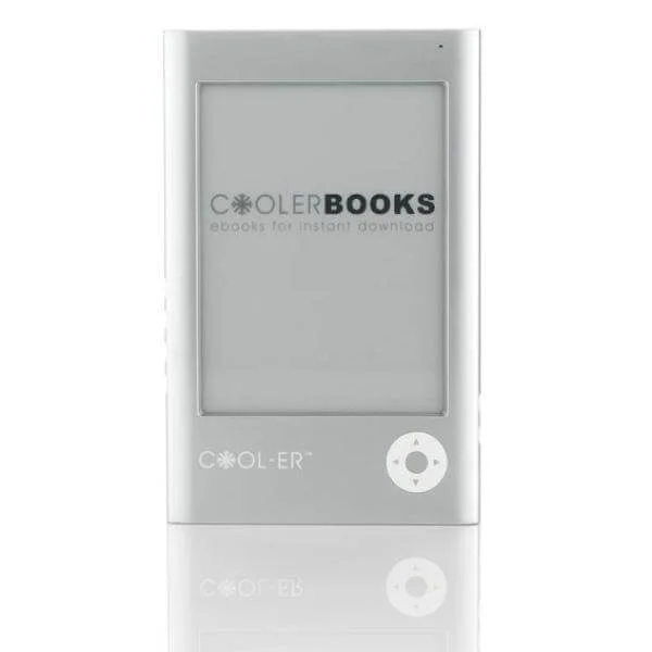 COOL-ER eBook Reader - Silver Shine