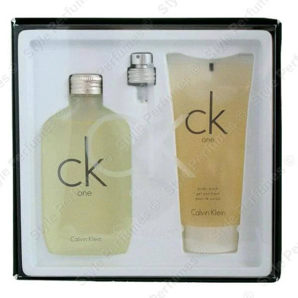 Calvin Klein CK1 100ml EDT & 100ml Body Wash