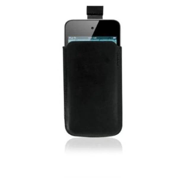 Exspect Leather Slip Case for New iPod Touch 4th Gen - Black