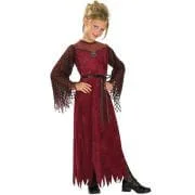 Gothic Enchantress Girls Fancy Dress Costume