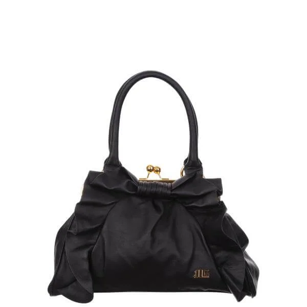 J LO Arc Du Triomph Frill Trim Grab Bag