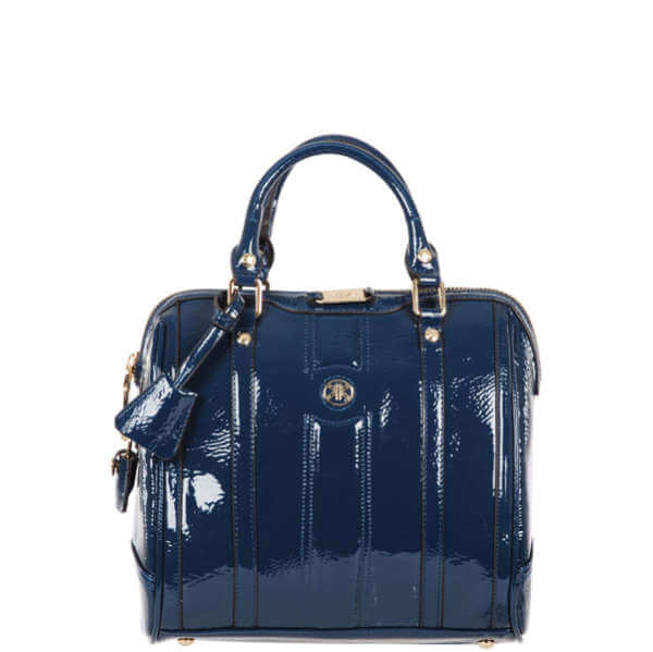 RI2K Bassett Patent Leather Bowler Bag