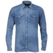 Junk De Luxe Men's Paco Denim Shirt - Denim