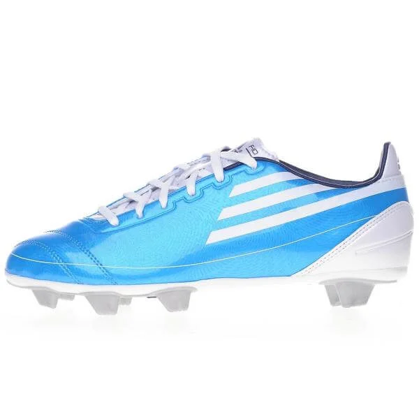 adidas F10 TRX Soft Ground Football Boot - White/Black/Electricity