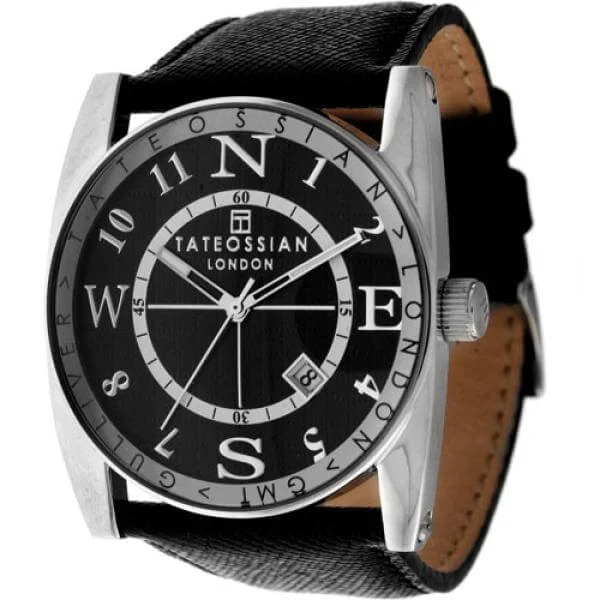 Tateossian Black Gulliver Sports Watch