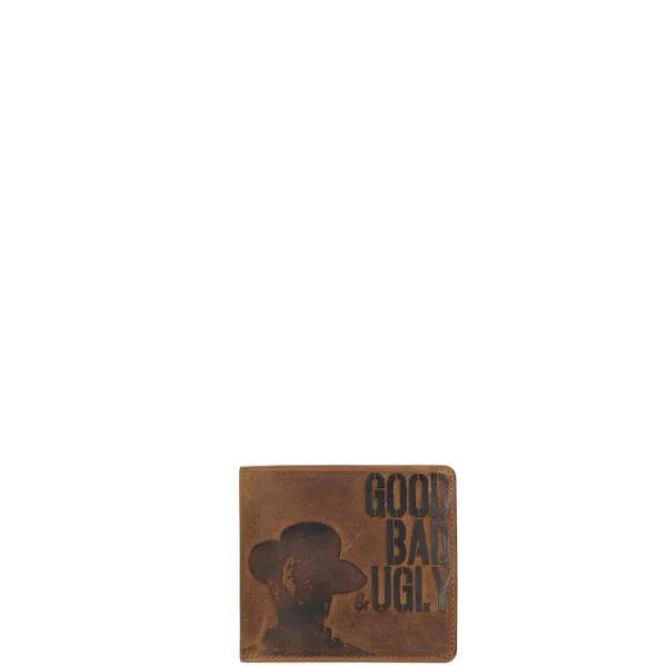 Mustard 'Ugly' Men's Leather Wallet - Tan