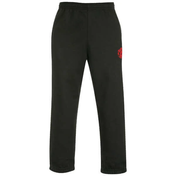 Boys' Manchester United Fleece Pant - Black
