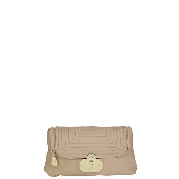 Mischa Barton Germaine Clutch Bag - Caramel
