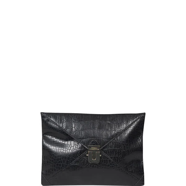 French Connection Women's Sneaky Croc Clutch Bag