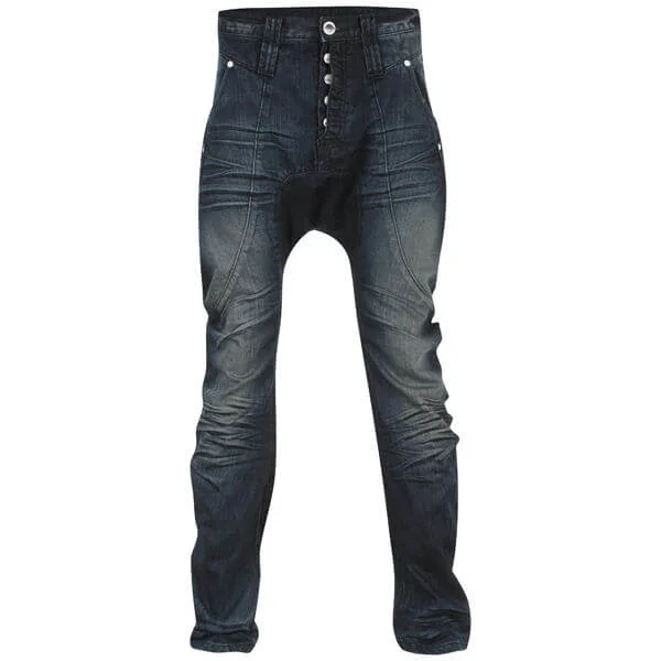 Humor Men's Zanka Drop Crotch Jeans - Blue
