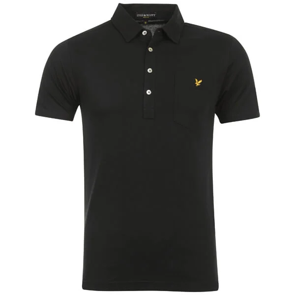 Lyle & Scott Men's Vintage SS Polo Shirt - Black