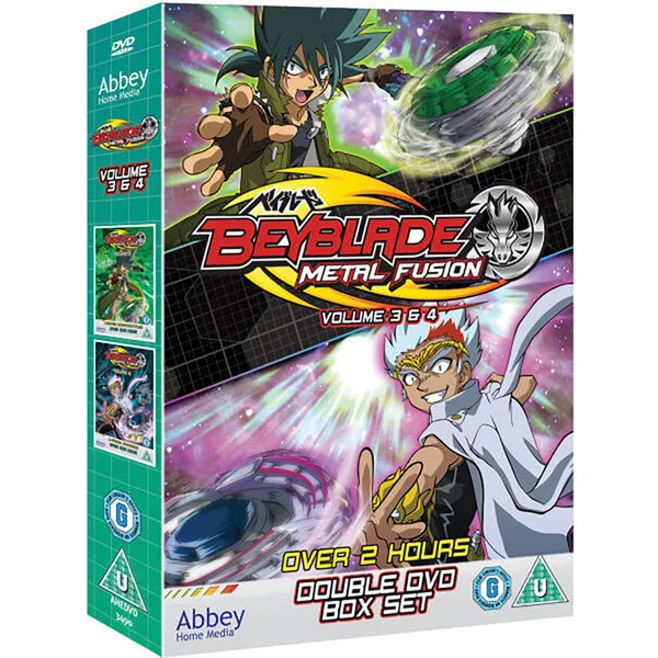 Beyblade Metal Fusion - Volume 3 and 4