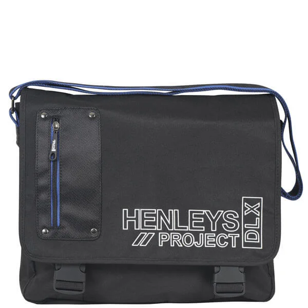 Henleys Dipton Bag - Black/Blue