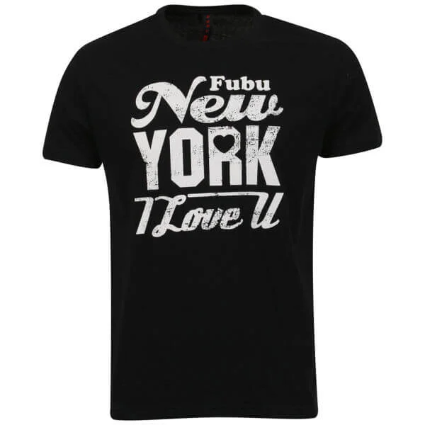 FUBU Men's New York T-shirt - Black