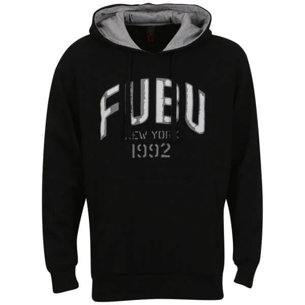 FUBU Men's 1992 New York Hoody - Black