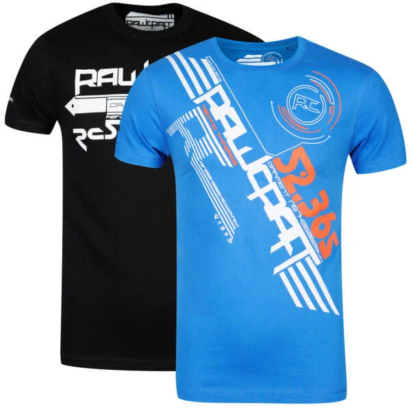 Rawcraft Men's Flash & Thanos 2-Pack T-Shirts - Blue/Black