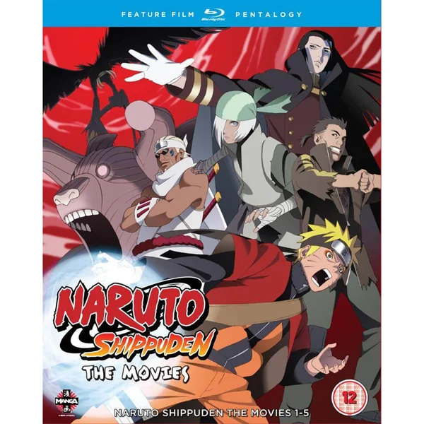 Naruto Shippuden Movie Pentalogy (Contains Naruto Shippuden Movies 1-5)