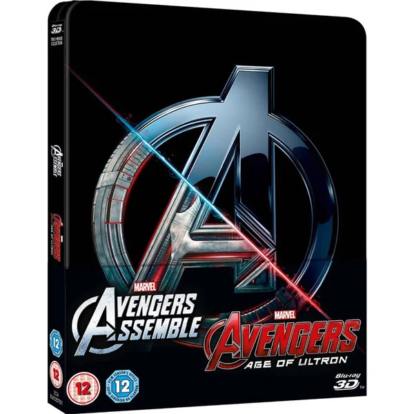 Avengers Double Pack 3D (Includes 2D) ? Zavvi Exclusive Limited Edition Steelbook
