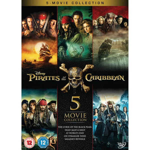 Pirates of the Caribbean: 1-5 Box Set