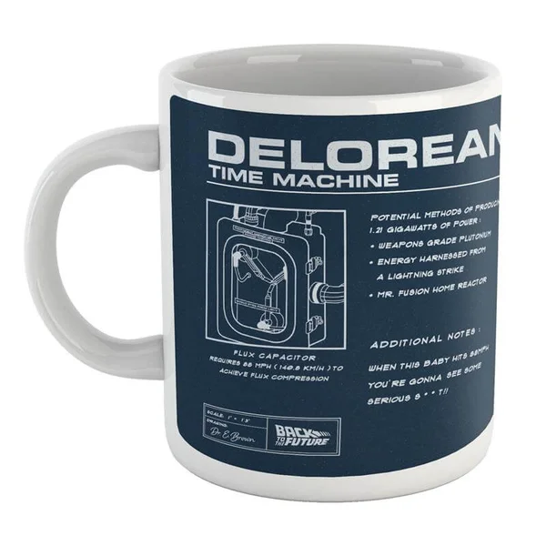 Back To The Future Delorean Schematic Mok