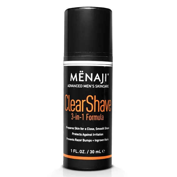 Menaji ClearShave 3-in-1 Formula