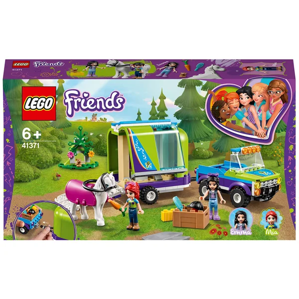 LEGO Friends: Mia’s Horse Trailer Stable Extension Set (41371)
