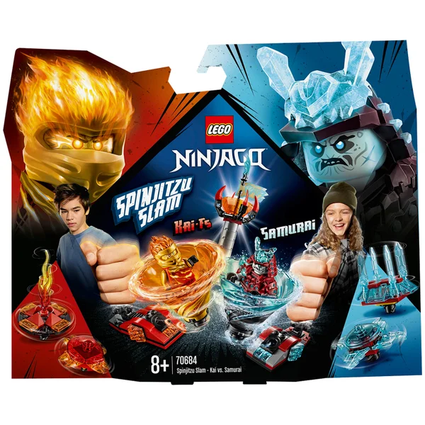 LEGO® NINJAGO®: Spinjitzu Slam – Kai vs. Eis-Samurai (70684)