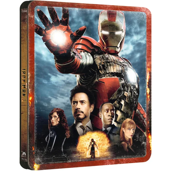 Iron Man 2 - 4K Ultra HD Zavvi Exclusive Steelbook