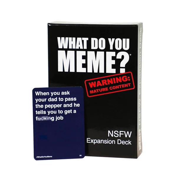 What Do You Meme? NSFW Expansion Pack Card Game