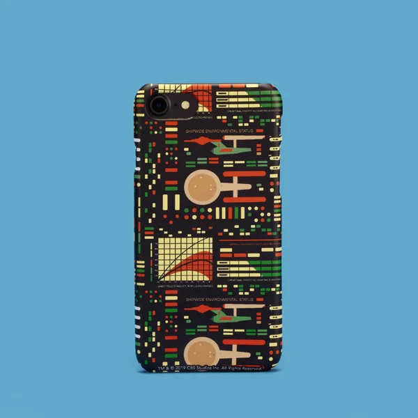 Retro Light Star Trek Phone Case for iPhone and Android