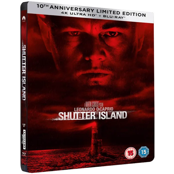 Shutter Island 10e Jubileum 4K Ultra HD Steelbook (Inclusief 2D Blu-ray)