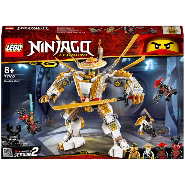 LEGO NINJAGO: Legacy Golden Mech Building Set (71702)
