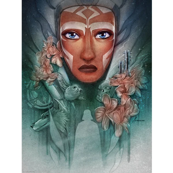 Star Wars: Rebels - The Lost Jedi's Path Lithograph Print by Adam Schickling