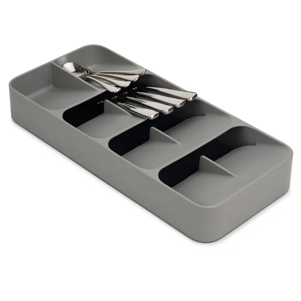 Joseph Joseph DrawerStore Large Compact Cutlery Organiser - Grey