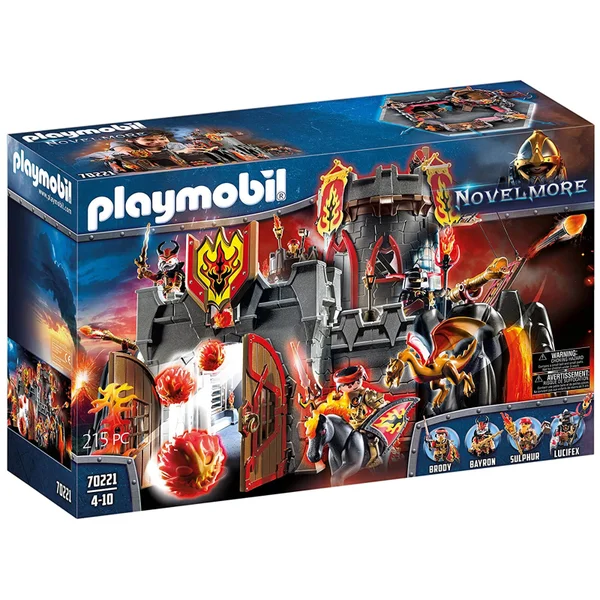 Playmobil Knights Burnham Raiders Fortress (70221)