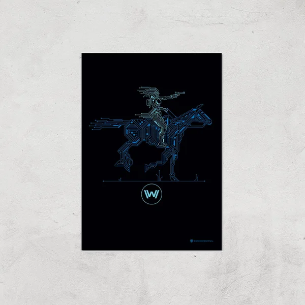 Westworld Core Permissions A2 Giclee Art Print