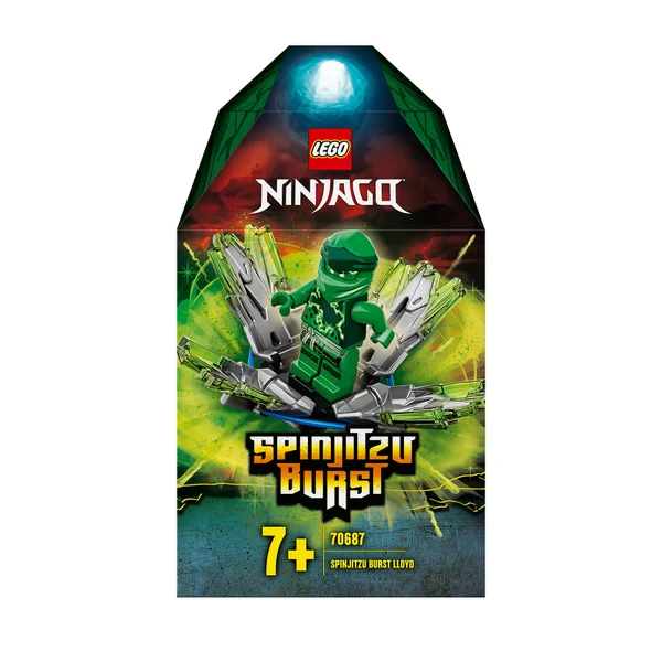LEGO NINJAGO: Spinjitzu Burst- Lloyd Green Ninja Spinner (70687)