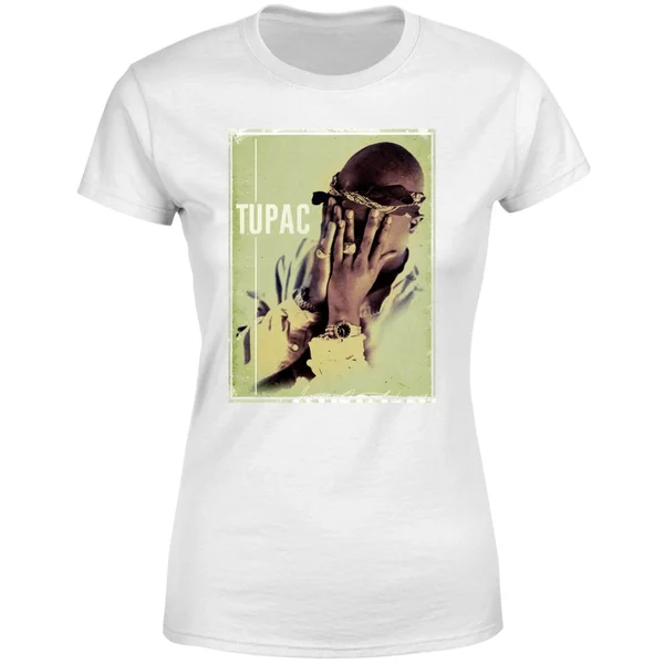 Tupac Women's T-Shirt - White