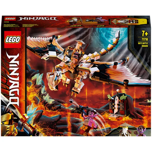 LEGO NINJAGO: Wu's Battle Dragon Toy (71718)