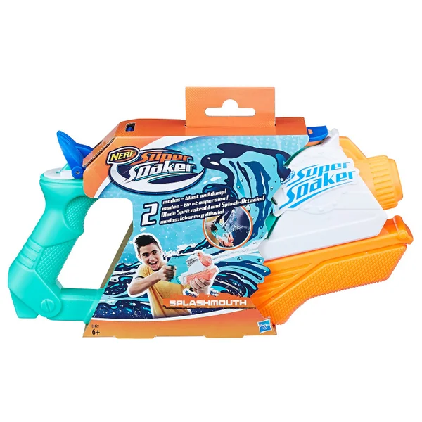 NERF Super Soaker Splash Mouth Water Gun