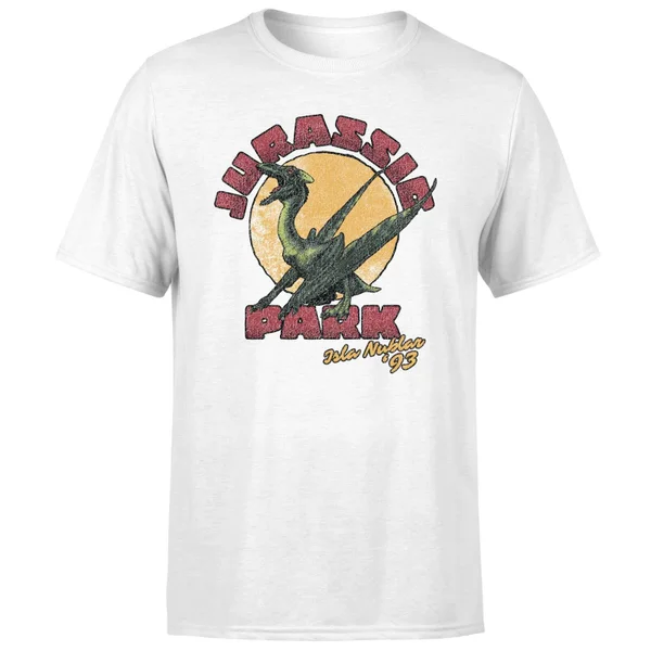 Jurassic Park Winged Threat Unisex T-Shirt - White