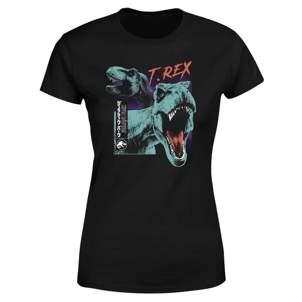 Jurassic Park T-REXES Women's T-Shirt - Zwart - S