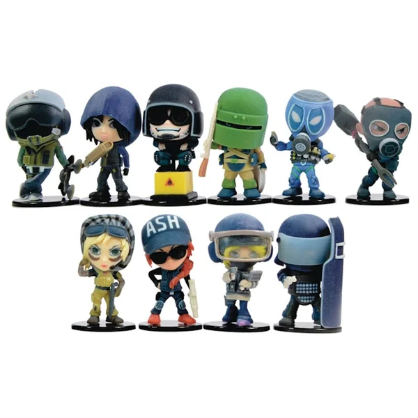 Just Play Ubisoft Rainbow Six Window Box Display Figures (Pack of 12)