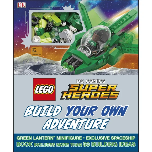 DK Books LEGO DC Comics Super Heroes Build Your Own Adventure Hardback