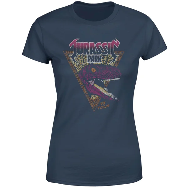 Jurassic Park Raptor Women's T-Shirt - Dunkelblau
