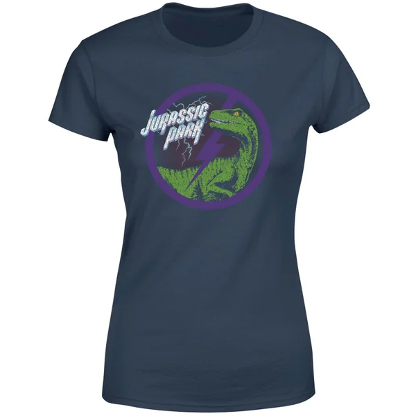 Jurassic Park Raptor Bolt Women's T-Shirt - Blauw
