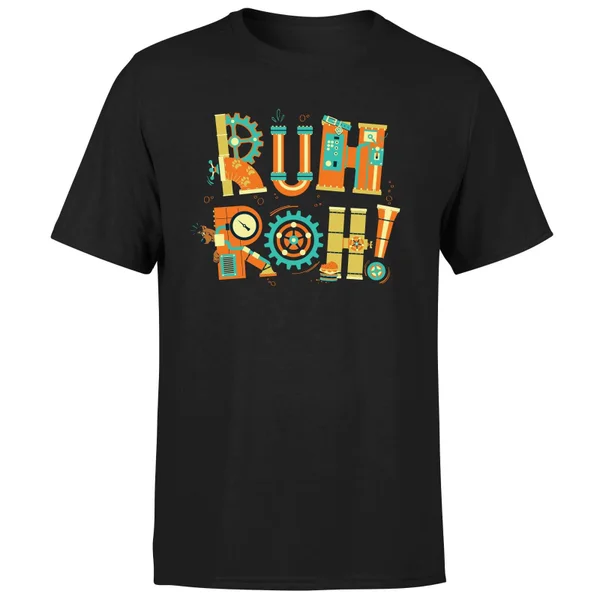 Ruh-Roh! Clockwork Men's T-Shirt - Black