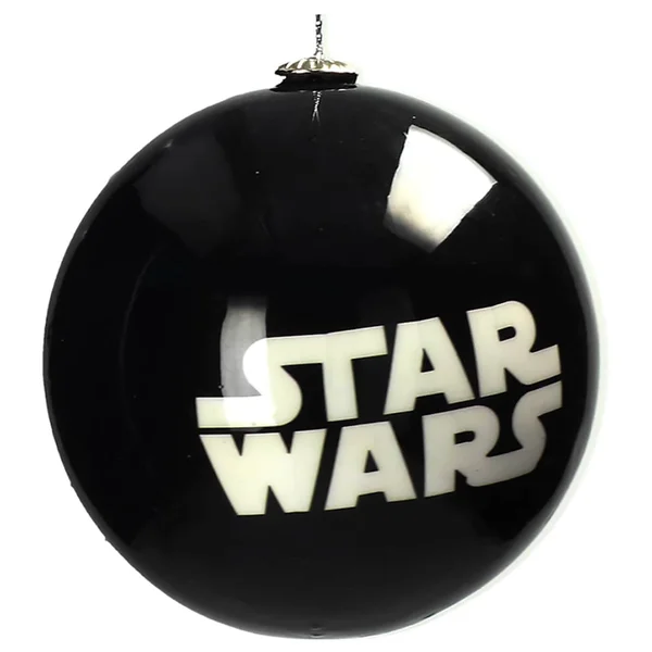 Star Wars Christmas Bauble - White Logo