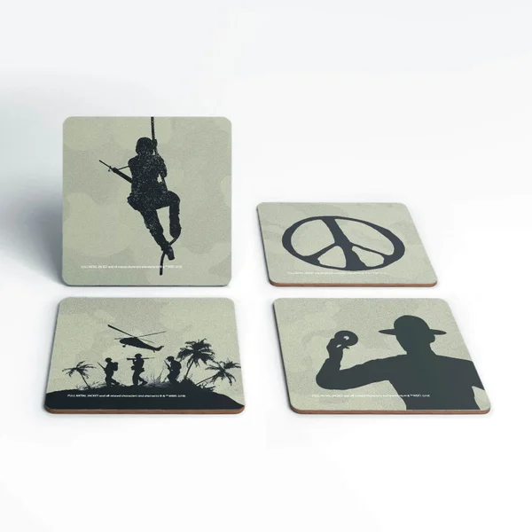 Full Metal Jacket Coaster Set